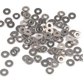 100 Stück Unterlegscheiben M3,Edelstahl Beilagscheiben M3 x 9mm,Flach Unterlegscheiben Karosseriescheiben DIN 9021 A2 V2A,Rostfreie Flat Washers für Muttern, Schrauben, Gewindestange