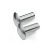 3/16" Diameter X 1/2" Length Brazier Head Solid Aluminum Rivets,
