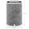 for Shark HP201 HP202 Clean Sense MAX Replacement Filter, Compatible