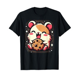 Choco-Loving Kawaii Hamster T-Shirt