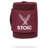Stoic Wrist Wraps (IPF Approved) 18" Heavy-Duty Wraps for Powerlifting,