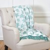 C&F Home Chenille Sea Turtles Coastal Nautical Tropical Beach Seafoam