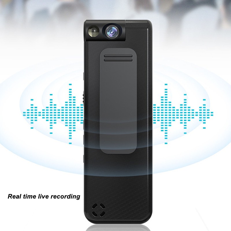 HD 1440P Outdoor Sports Camera Back Clip Pocket Body Camera