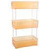 Acrylic Bathroom Storage Rack 3 Tiers Bathroom Counter Organizer Countertop
