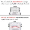 Amolliar Mason Jar Foaming Soap Dispenser Pump, Plastic Foam Soap