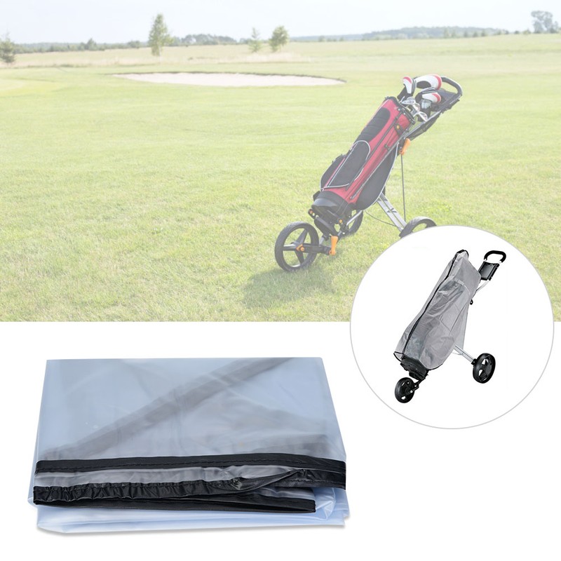 Outdoors Golf Cart Bag Waterproof Raincoat Rain Cover Protection Portable