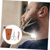 2Pcs Beard Trimming Scissors Set Small Precision Scissors with Portable
