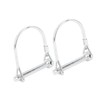 BULLSPANN Safety Coupler Pin Bicycle Arch D Shape Trailer Shaft