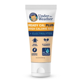 Under the Weather Pet Electrolytes Ready Cal Plus Gel for Cats | Vet-Formulated High-Calorie Supplement for Cats & Kittens | Promotes Weight Gain & Boosts Energy for Sick Felines | 3.5 Oz Tube Pack