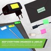 Purple Rectangle Stickers 1.57 Inch X 0.75 Inch - Color