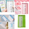 Suweiyuanshiyi 4Pcs Chore Chart for Kids Routine Checklist Board Chore