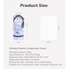 50 Pcs x 2 Bags Compressed Towel Tablets Portable Disposable