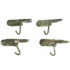 Gooeap 4 Pack 2" Ratchet Steel with Finger J Hook