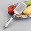 Cheese Grater, Kmeivol Stainless Steel Square Comfortable Grips Coarse Grater