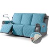 TAOCOCO 100% Waterproof Recliner Sofa Covers 3 Seater Split Couch