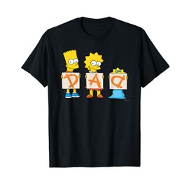 The Simpsons Father's Day Bart Lisa Maggie Dad Birthday Gift T-Shirt