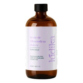 Aceite de Almendras Dulces Puro y Orgánico para Piel y Cabello 1 L Lúdika                                                                             