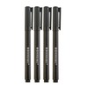 DIVERSEBEE Fine Tip Permanent Pens, 4 Pack Quick Dry Markers,