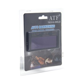 ATF Solar Auto Darkening Welding Helmet Filter,The Fixed Shade 3/11,View Area 3.55"x1.26",Suit for Flip-up Helmet, Use for ARC TIG MIG.