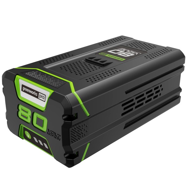 Greenworks PRO 80V 4.0Ah Lithium-Ion Battery ((Genuine Greenworks Battery / 75+ Compatible Tools)