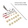 Flute Repair Kit Pads DIY Maintenance Tools Set Musical Instrument
