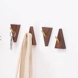 Wood Wall Hooks | Coat Hooks - Material: Beech A (down)
