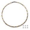 [He] 25 Tablets, 99.99% Purity, Germanium Necklace, Titanium, Men's, Women's,