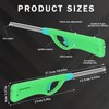 Refillable Butane Lighters, Larger BBQ Grill Click Flame Long Stem