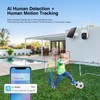 VSTARCAM 2K Smart Solar Security Camera, AI Detection & 100%