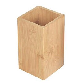 DIYARTS Utensil Holder, Kitchen Utensil Holder, Kitchen Organiser, Wooden Kitchen Utensils Pot, Wood Cutlery Caddy Holders for Spatula Spoon Cooking Tools