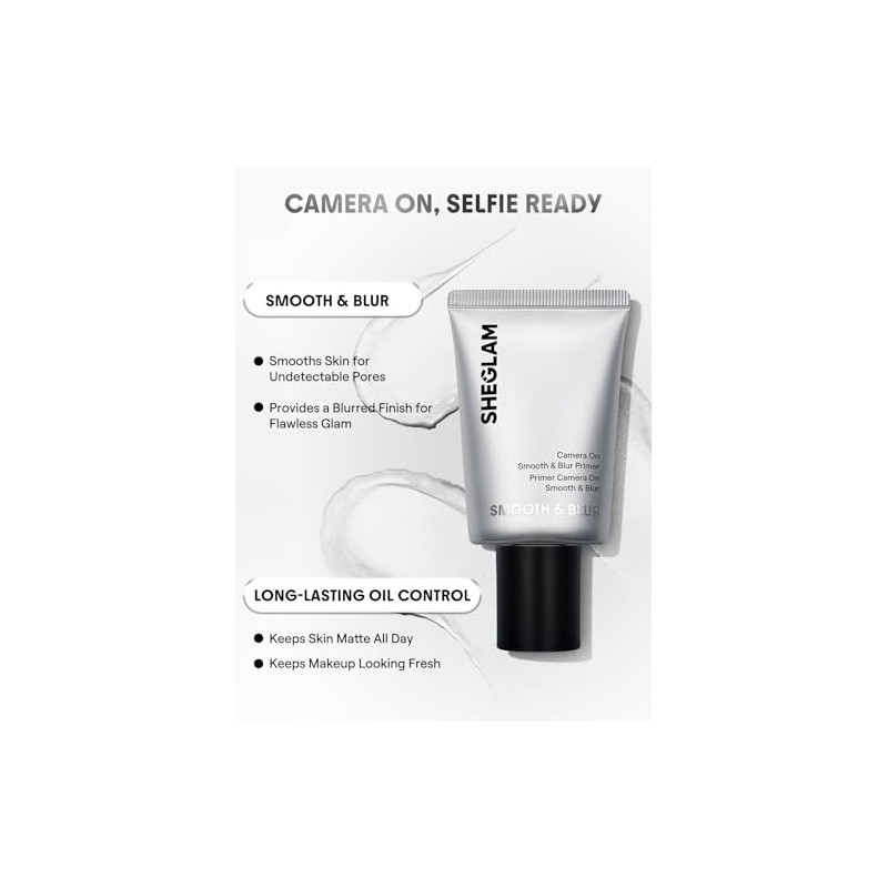 SHEGLAM Camera On Smooth Blur Primer Base de maquillaje matificante