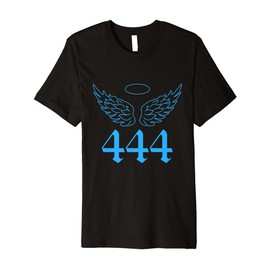 444 Angel Number A Powerful and Spiritual Symbol Premium T-Shirt