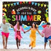 End of School Year Theme Backdrop for Kids Class Summer