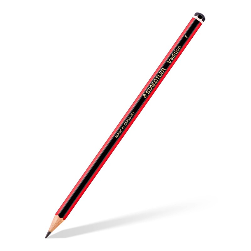STAEDTLER 110-F Tradition Graphite Pencil for Drawing & Sketching -