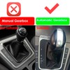 Somivo LHD Automatic Gear Knob Lever Frame Bracket for VW