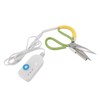 Electric Heating Shears Steel Blades Adjustable Temperature Heated Scissors for