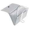Herlitz 11277936 Fächermappe, Polypropylen-Folie, mit 12 dehnbaren Fächern, transprant farblos