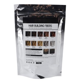 Hair Volumizing Fiber Fluffy Dense Strong Adsorption Hair Thickening Fibers Black Color for Daily Use 100g