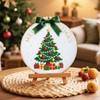 INFUNLY 6 PCS Christmas Embroidery Kits for Beginners DIY Cross