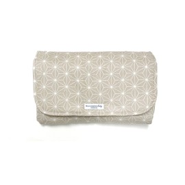 Blausberg Baby Changing Bag Washable Nappy Bag with Changing Mat for on the Go Materials Oek-Tex Standard Certified Made in Germany Happy Star Beige, Happy Star Beige Washable