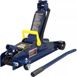 TCE Torin Low Profile Trolley Service/Floor Jack Quick Lift Pump, 2.5 Ton, Blue.
