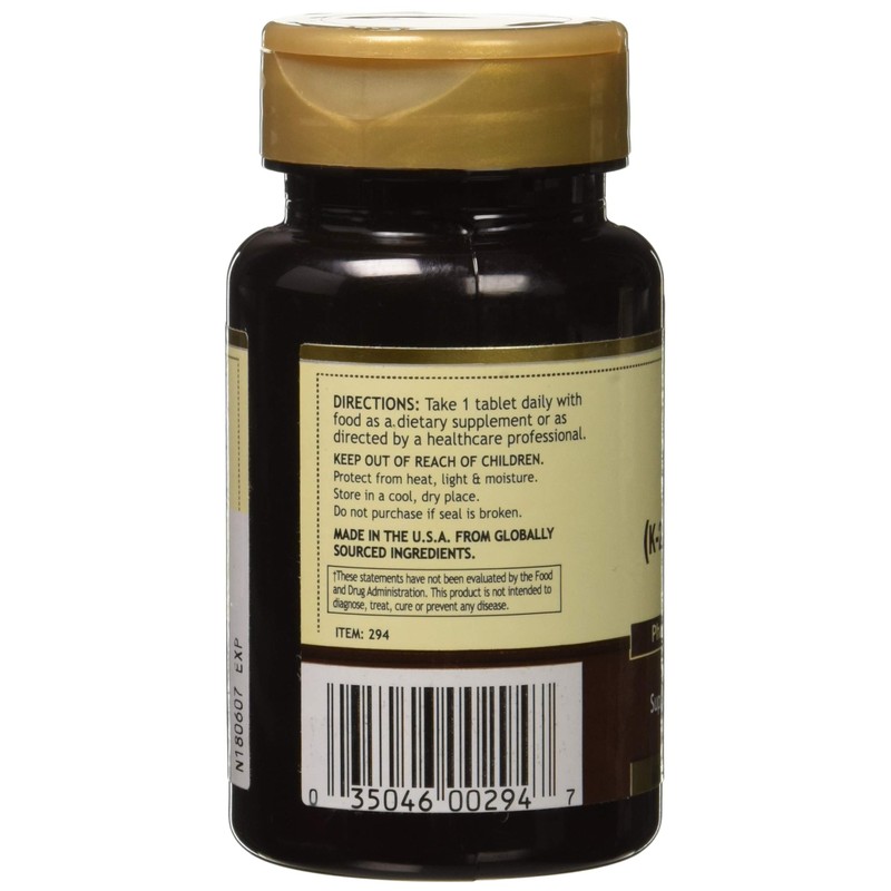 Vitamin K2 (MK7) with Vitamin D3 60 Tablets