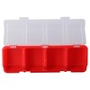 napkery Screw Organizer Storage Bins, 1 Pack Stackable Plastic Bins