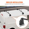 VEVOR Van Roof Ladder Racks - 60" Heavy-Duty Steel Racks,