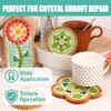 OOTDART Mosaic Crystal Grout, Mosaics Tile Tools, Mosaic Tile Accessories