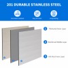 TAUS HOMIFLEX 30" X 24" Stainless Steel Table 2 Shelves