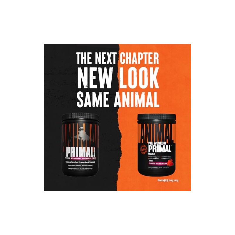 ANIMAL Primal Pre Workout Strawberry Watermelon – Training Booster with