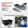 VDP Standard Metal Bicycle Trailer Coupling Seat Post Mounting Bicycle