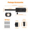 7.7" Barrel Bolt Latch, Heavy Duty Slide Bolt Gate Latch,