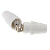 kenable Coaxial Screw Coupler Joiner for Connecting Bare Ended Coax